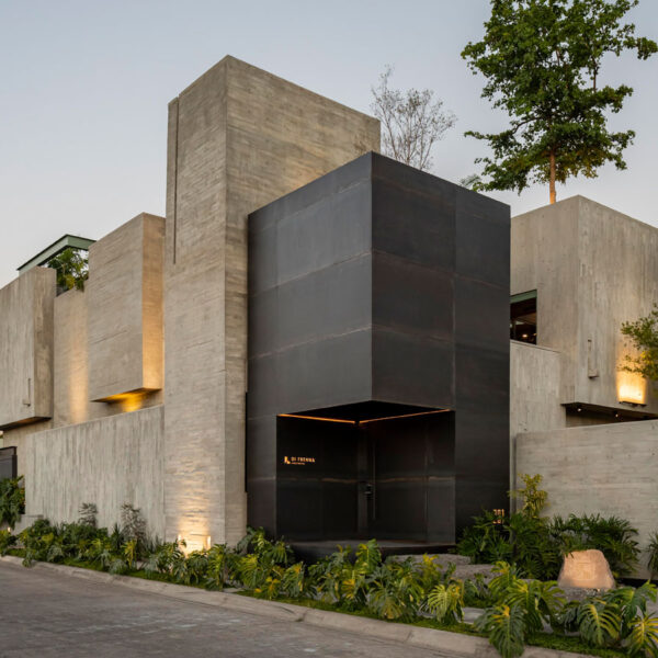 di frenna arquitectos design their own studio in mexico on the lines of a laboratory