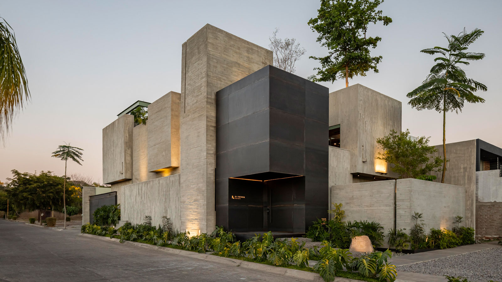 di frenna arquitectos design their own studio in mexico on the lines of a laboratory