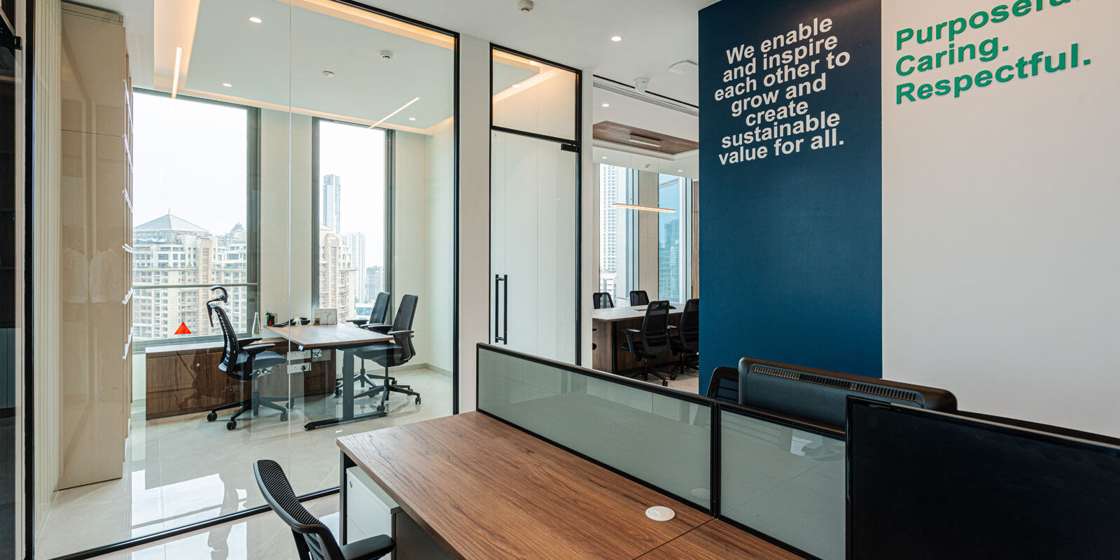 lbbw office in mumbai designed by arriva designs