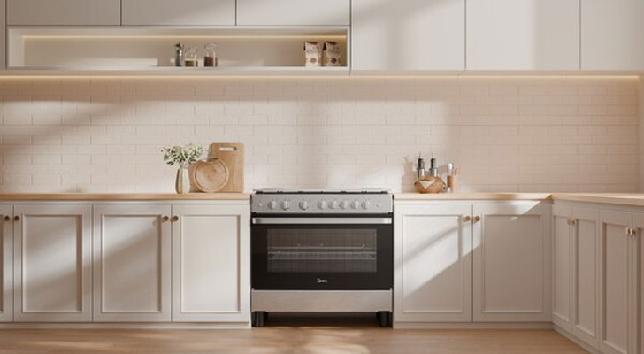midea cooking gas range