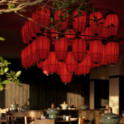 the Jinkunge Copper Hot Pot fine dine in Xian designed by IN.X.design strikes a delicate balance between cultural heritage and contemporary dining