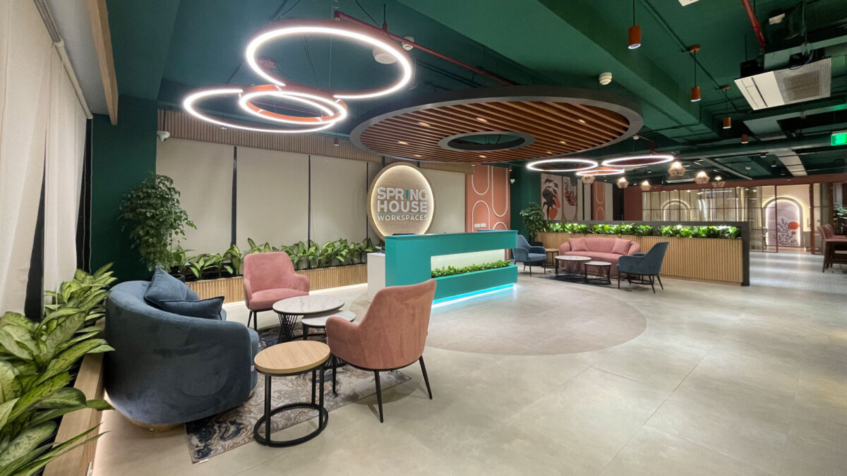 spring house workspaces in noida designed by in-art constructions in collaboration with ardent architects