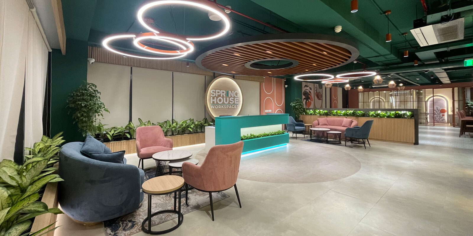 spring house workspaces in noida designed by in-art constructions in collaboration with ardent architects