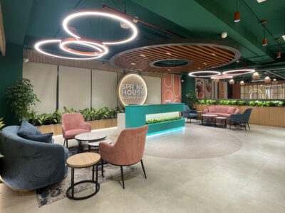 spring house workspaces in noida designed by in-art constructions in collaboration with ardent architects