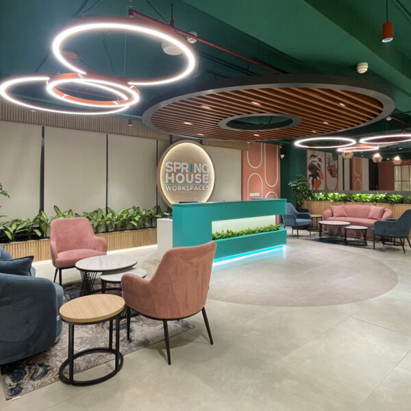 spring house workspaces in noida designed by in-art constructions in collaboration with ardent architects