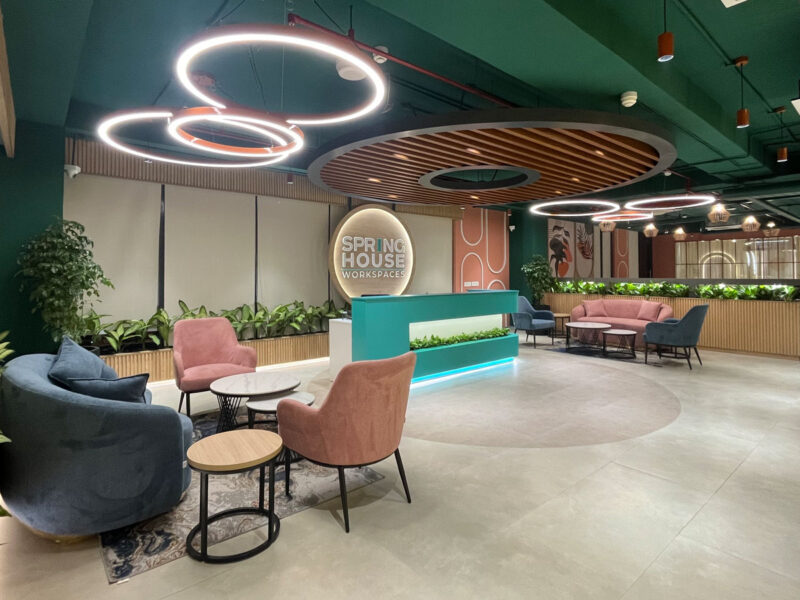 spring house workspaces in noida designed by in-art constructions in collaboration with ardent architects