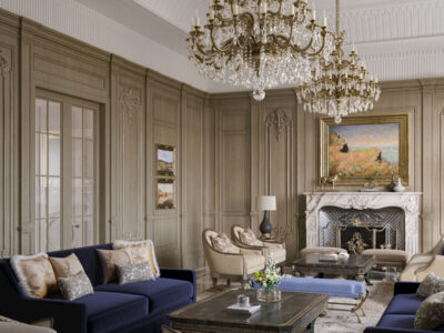 A Contemporary Neo-Classical Villa in New Delhi by Aparna Kaushik Design Group