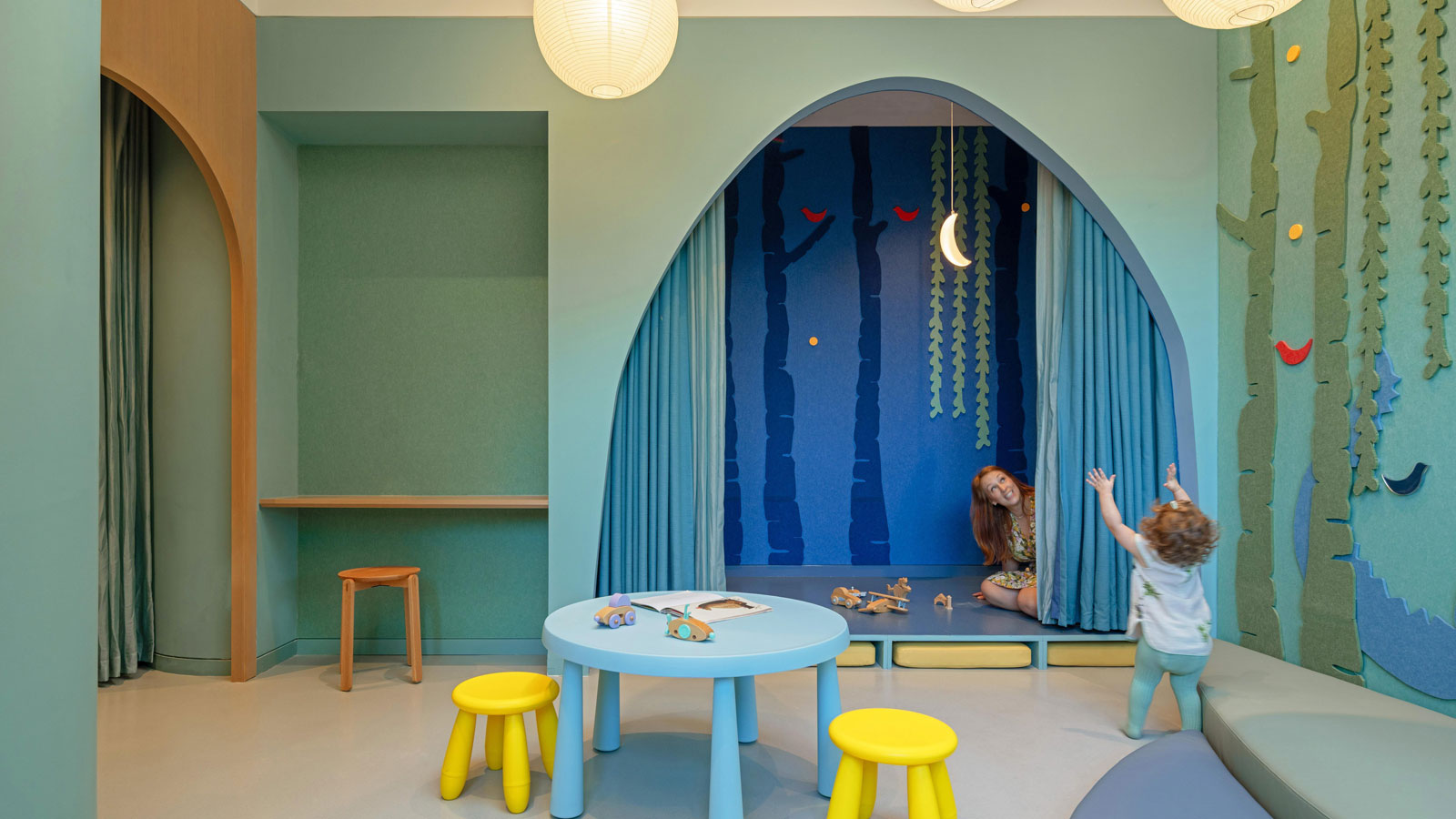 dragon creche at the international school of beijing designed by studio vapore