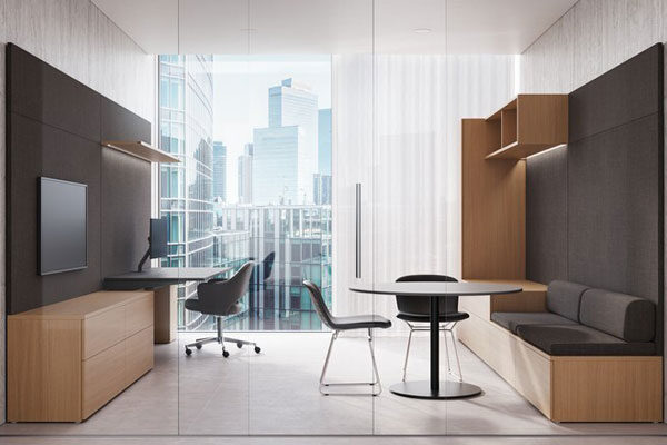 Knoll launches Konzert, a private office system designed by Paolo Dell’Elce for evolving workplace environments
