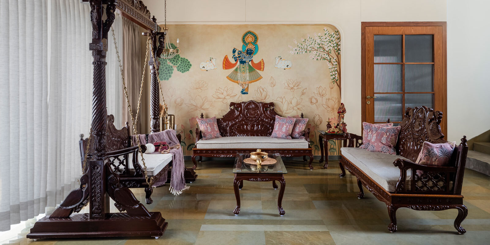 three storey home in anand designed by k n associates
