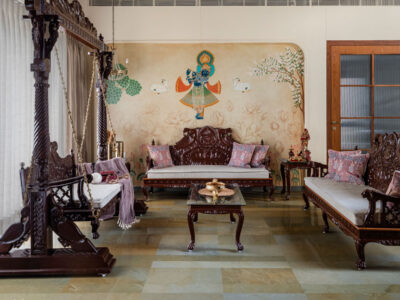 three storey home in anand designed by k n associates