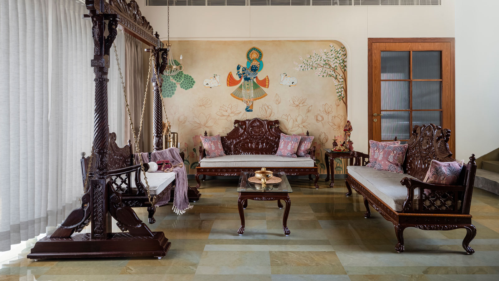 three storey home in anand designed by k n associates