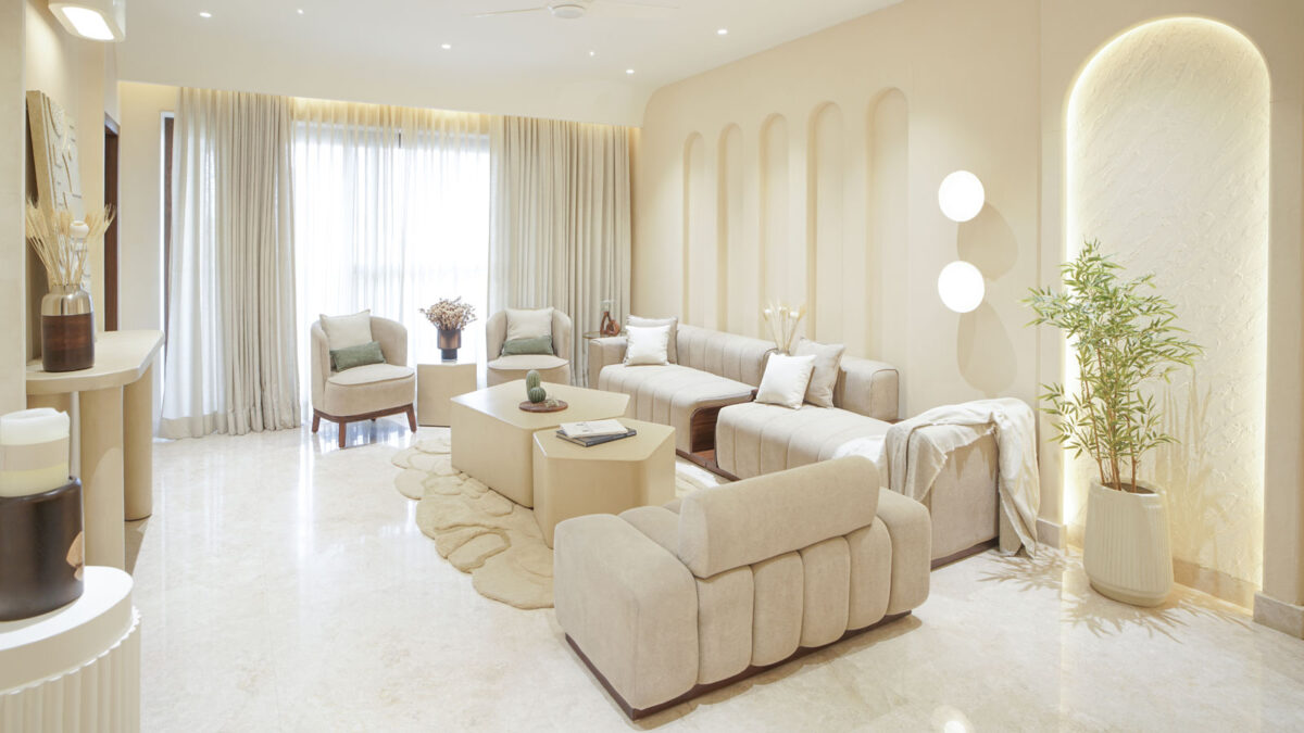 this noida home designed by point plus designs defines luxury through restraint