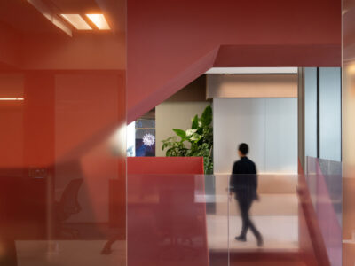 Progressive workplace interiors of Publicis Groupe Shanghai Headquarters designed by Ippolito Fleitz Group