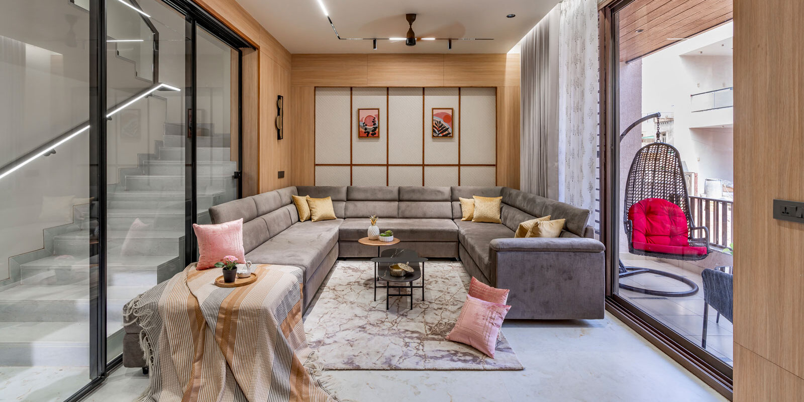 ahmedabad home by Harikrushna Pattani & Associates transforms constraint into spatial richness