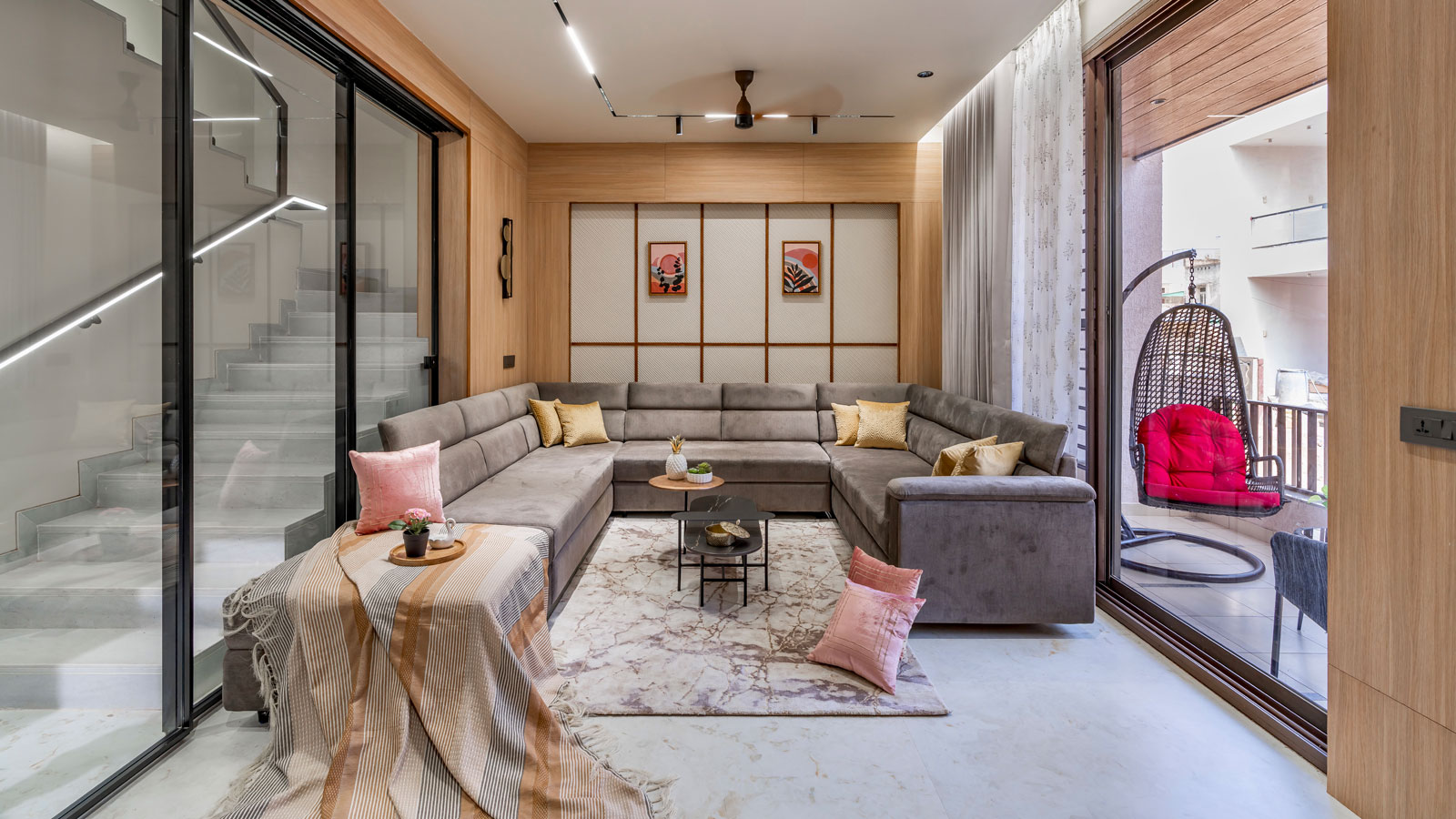 ahmedabad home by Harikrushna Pattani & Associates transforms constraint into spatial richness