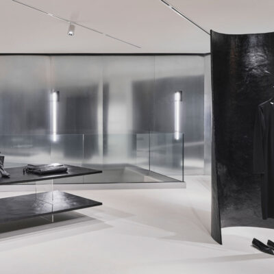 kansai womenswear boutique in pordenone, italy designed by alberto caiola studio