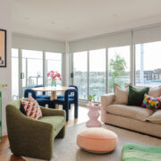 colourful and vibrant melbourne apartment designed by leeder interiors