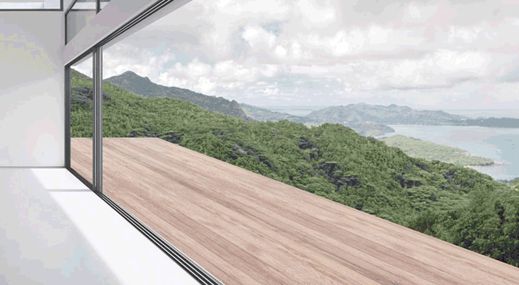 oday's minimalist sliding glass windows