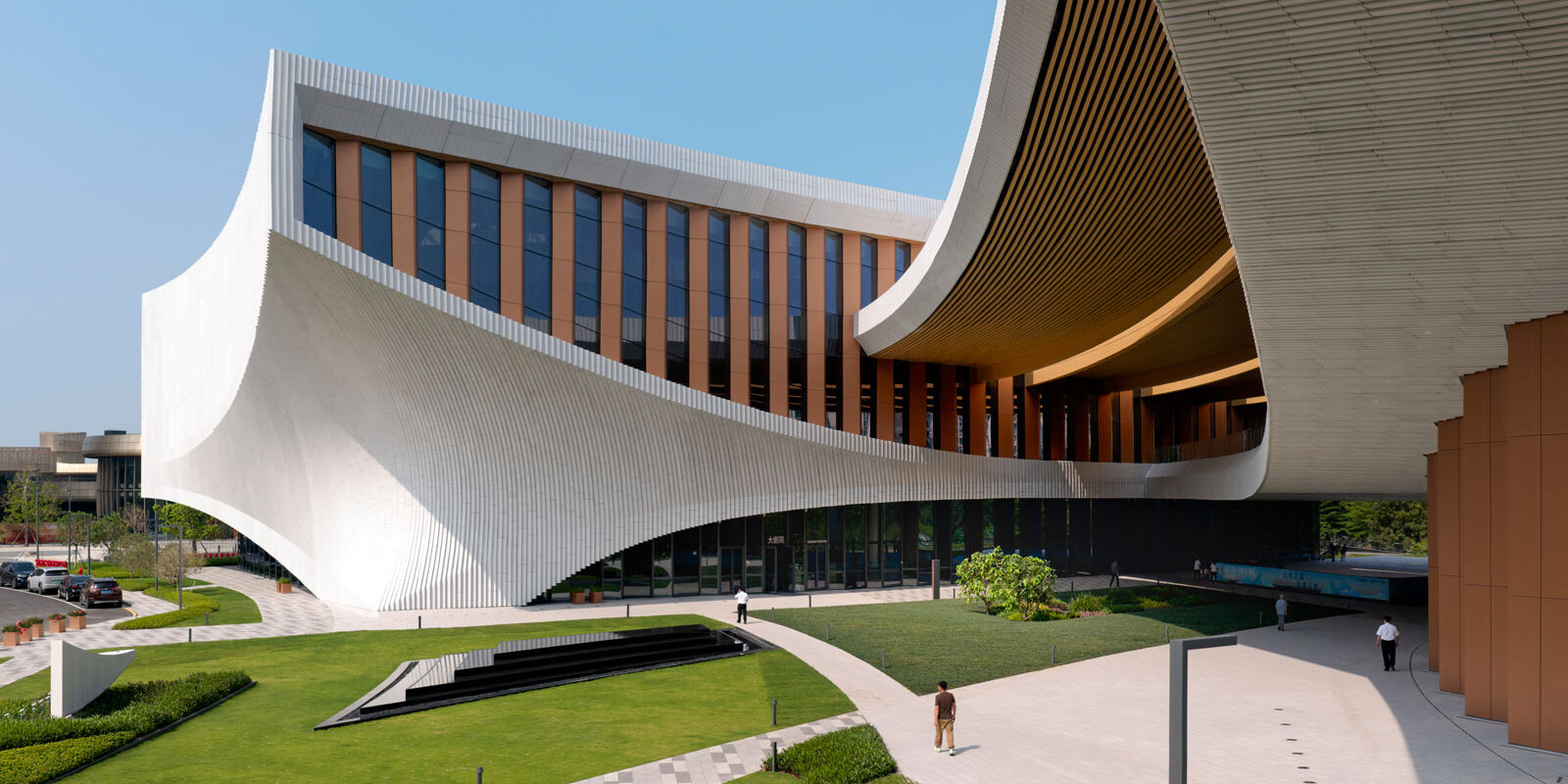 Movement Becomes Architecture at Songshan Lake Cultural Centre |designed by ZHA