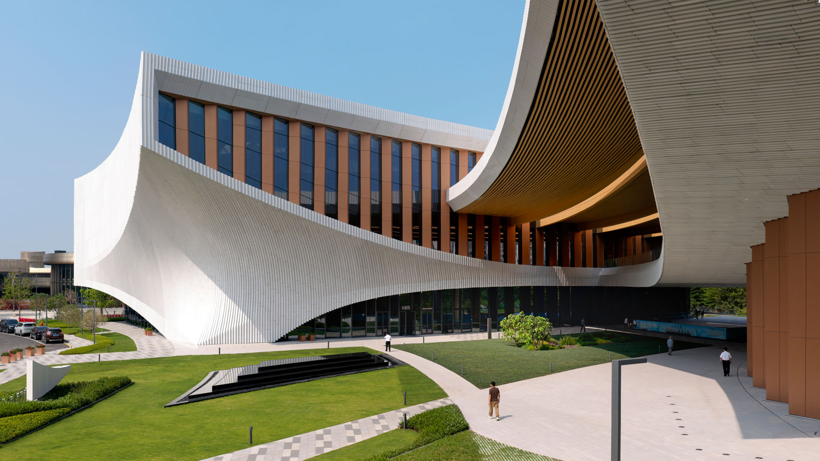 Movement Becomes Architecture at Songshan Lake Cultural Centre |designed by ZHA