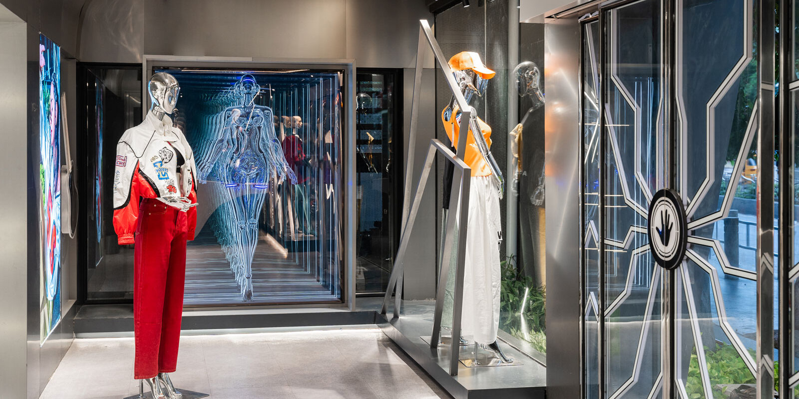 Feel and Bari transforms a Chennai fashion store - Tomorrow - into an immersive retail environment shaped by light, materiality, and technology.