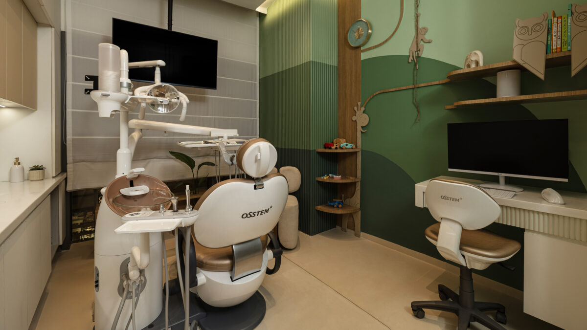 ak global dent clinic in gurugram designed by studio enligne