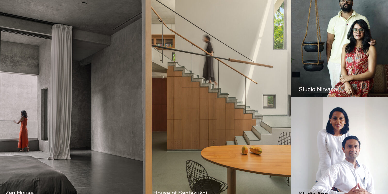 architecture of pause defined by projects desgned by studios nirvana and arur