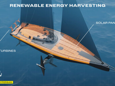 ferrari hypersail self sufficient energy system