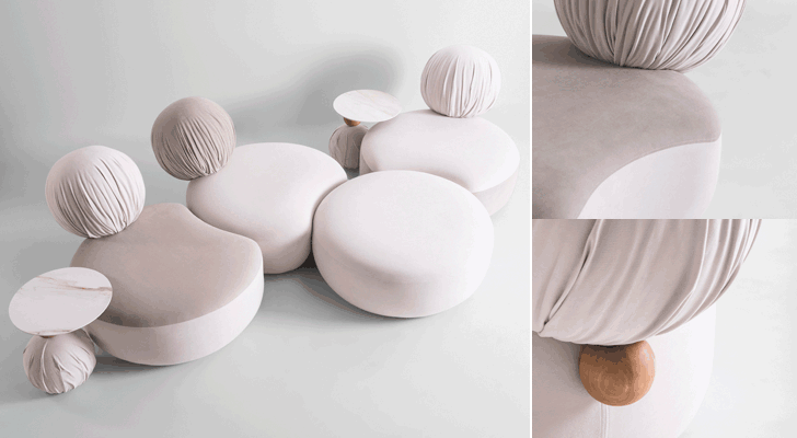 ginga modular sofa designed by brazilian designer anna maya