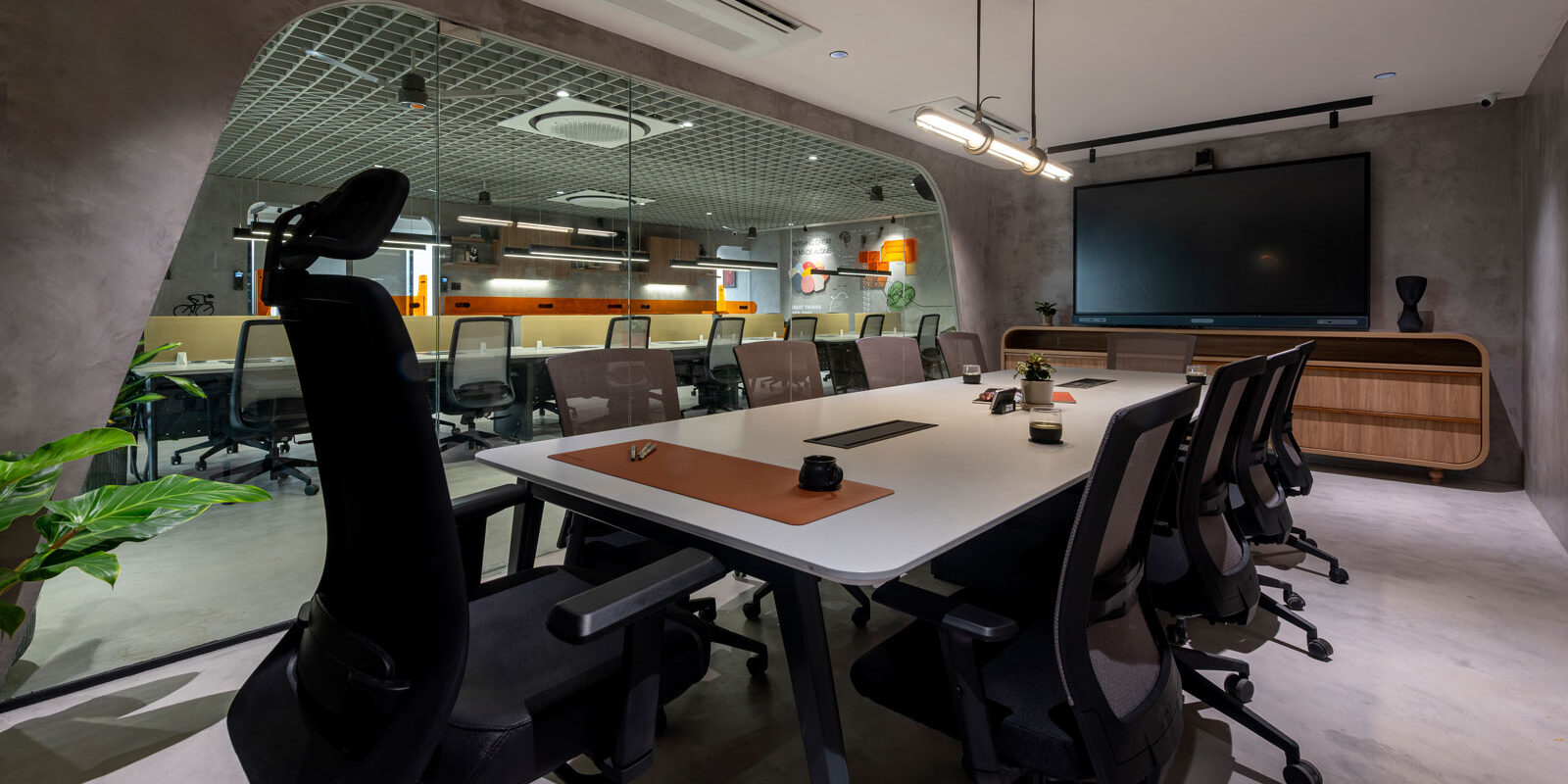 ideamint's pune office designed by hoot at sight