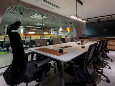ideamint's pune office designed by hoot at sight