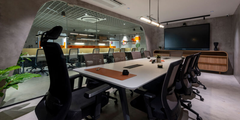 ideamint's pune office designed by hoot at sight