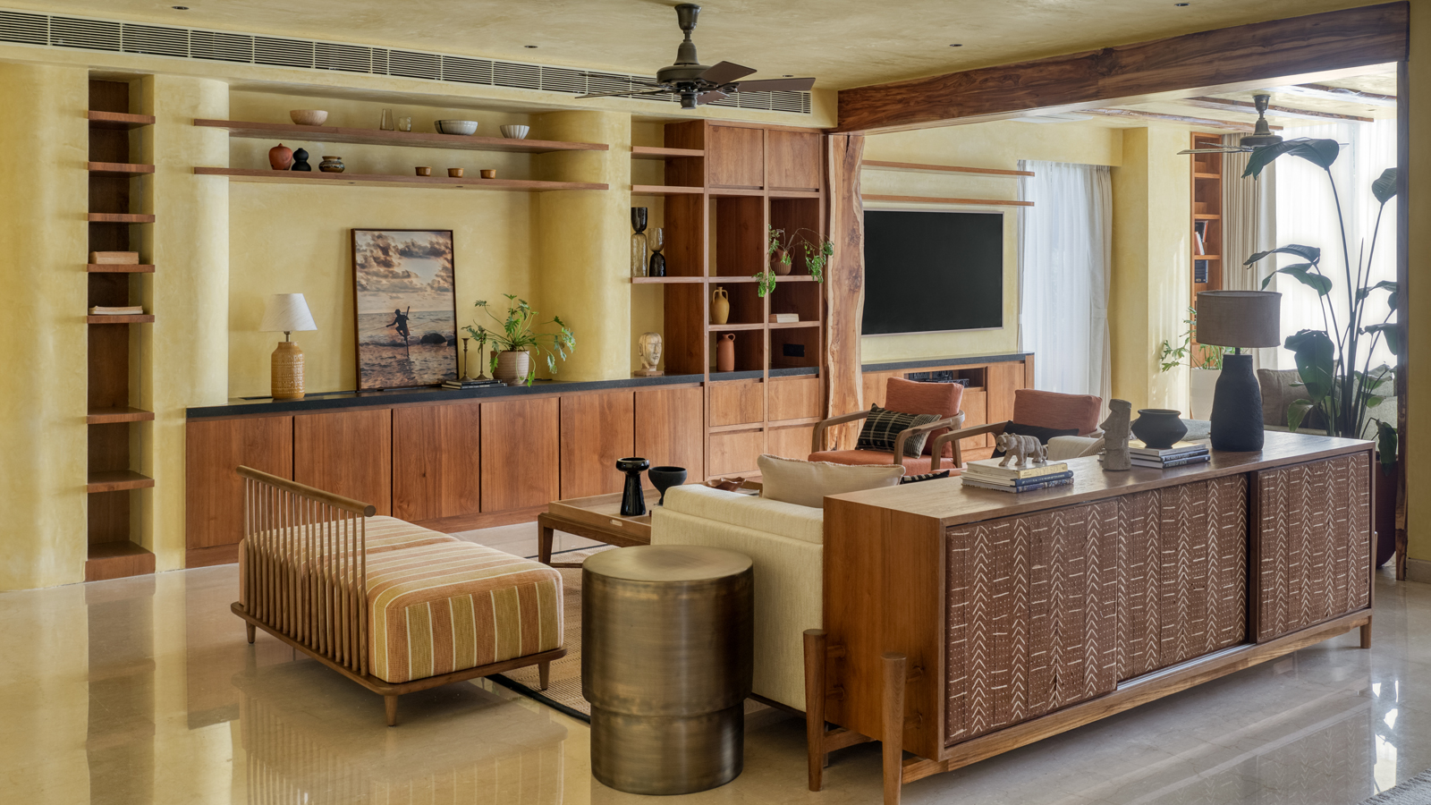 home of gradients in pune designed by alkove design