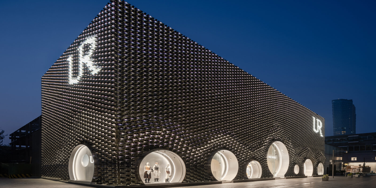 urban revivo flagship in beijing designed by mvrdv