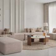 Point Plus Designs composes a restorative Noida home shaped by light, texture and restraint.