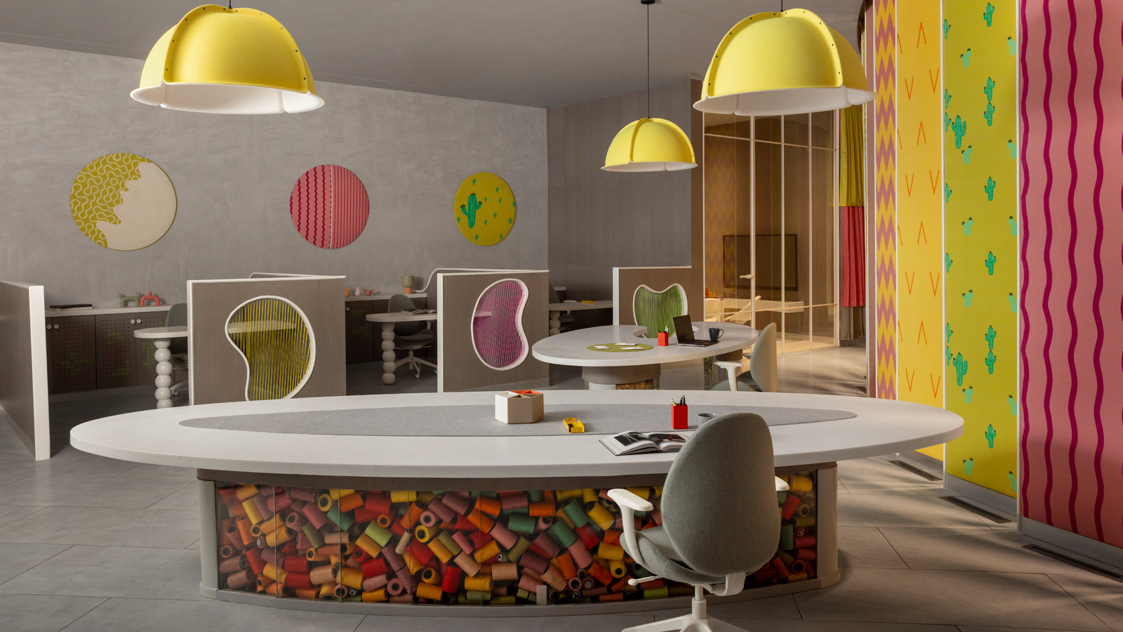 doreme office cum showroom in kolkata designed by spaces and design