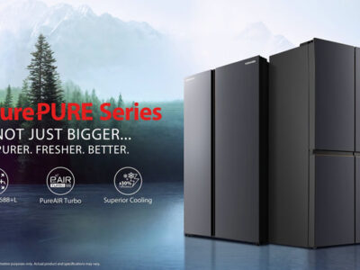 toshiba nature pure refridgerator series