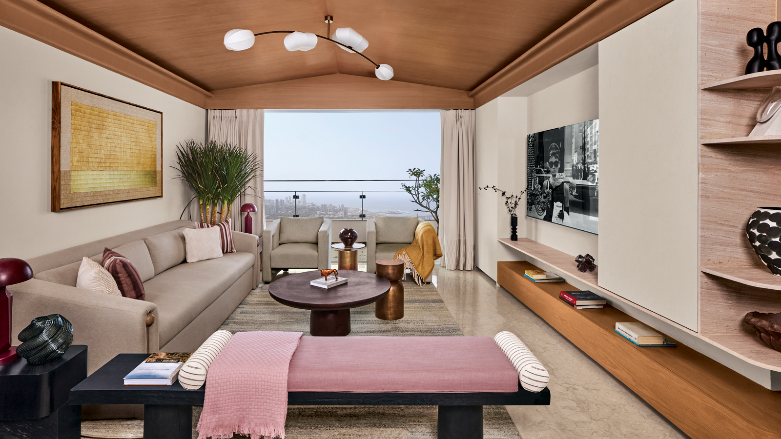 57th floor mumbai apartment designed by the comma collective