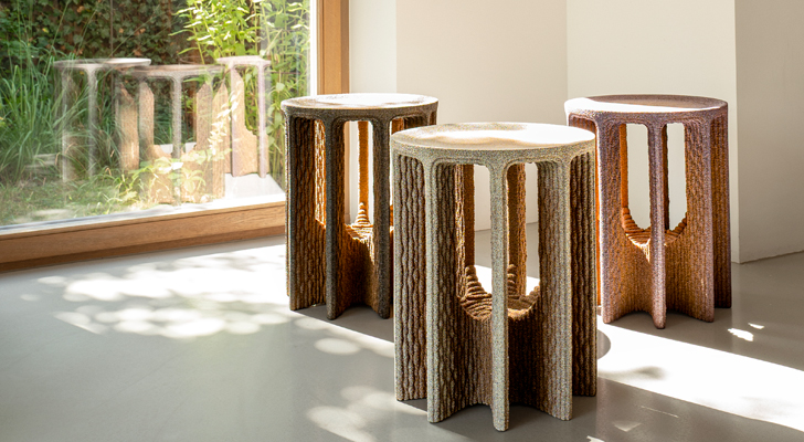 aeva side table designed by Tilla Goldberg for ippolito fleitz team
