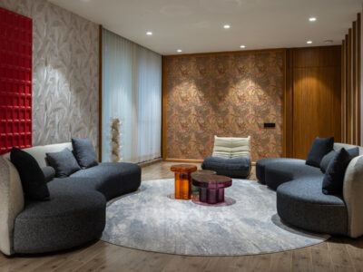 vertical bungalow in ahmedabad designed by mistry design workshop
