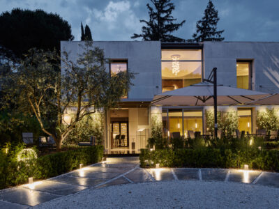 niobe restaurant in lake como is an adaptive reuse project by flaviano capriotti architects