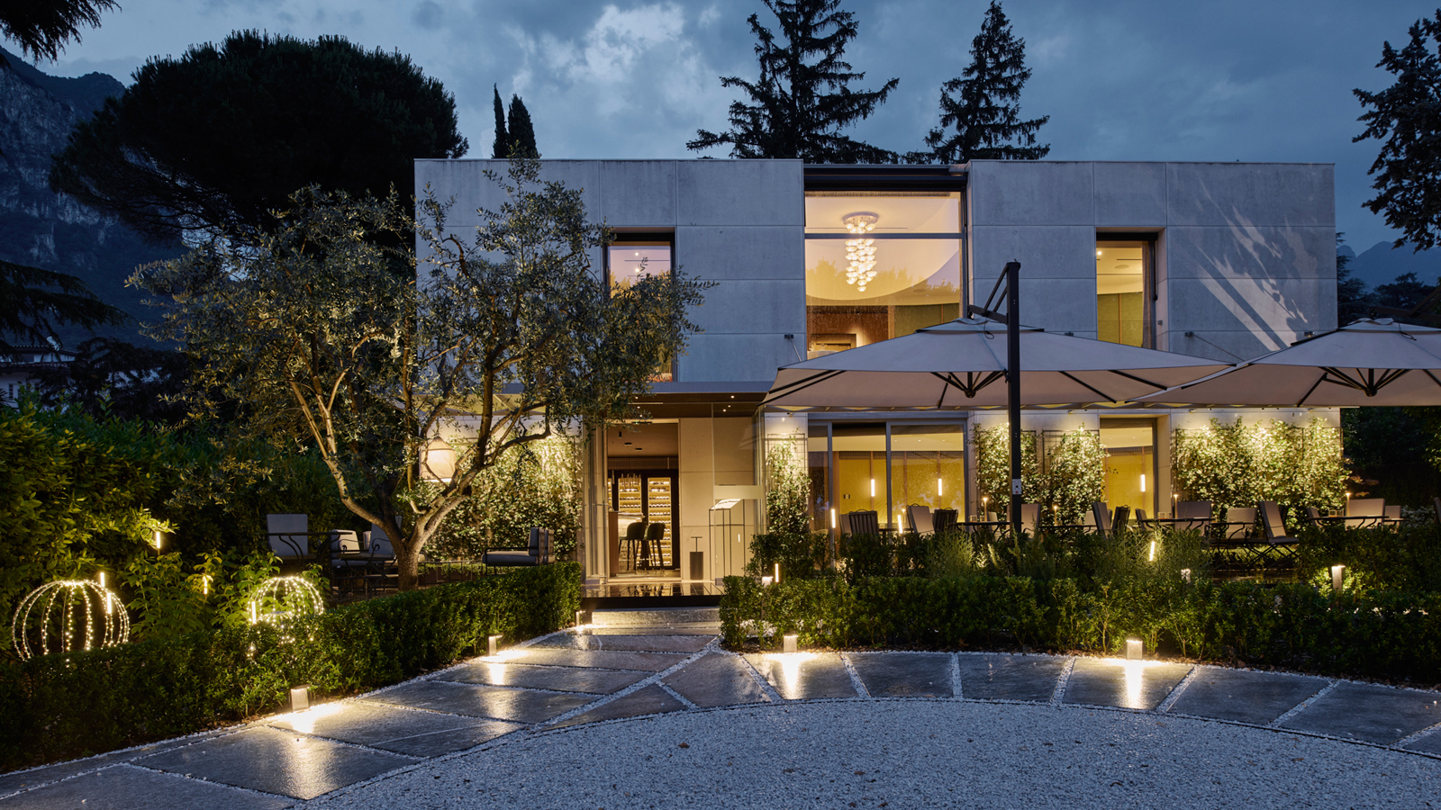 niobe restaurant in lake como is an adaptive reuse project by flaviano capriotti architects