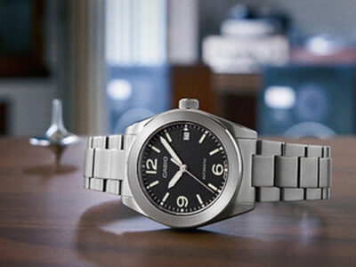 Casio's CMK-100 revisits mechanical watchmaking, bringing traditional movement into a lighter, contemporary design.