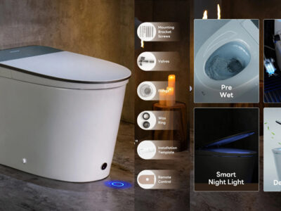 Casta Diva gives the smart toilet a more personal, sensory design language