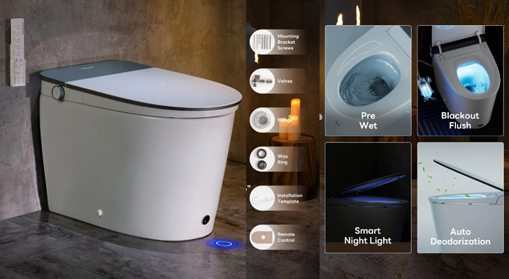 Casta Diva gives the smart toilet a more personal, sensory design language