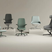 ergonomic chairs in the Kiaura Collection using Cognetic Technology