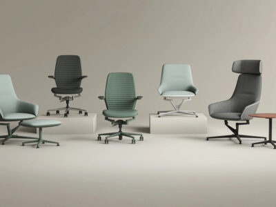 ergonomic chairs in the Kiaura Collection using Cognetic Technology