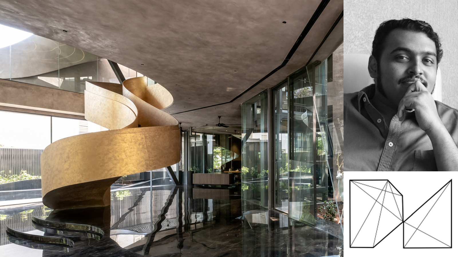 hyderabad villa designed by da studios