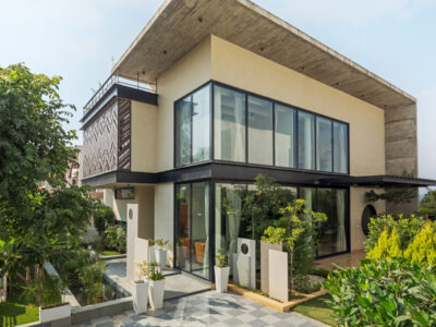 climate sensitive home in kanota village near jaipur by newness architecture